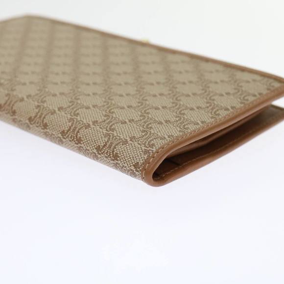 CELINE Macadam Canvas Long Wallet Beige Auth 46361 - Picture 15 of 16